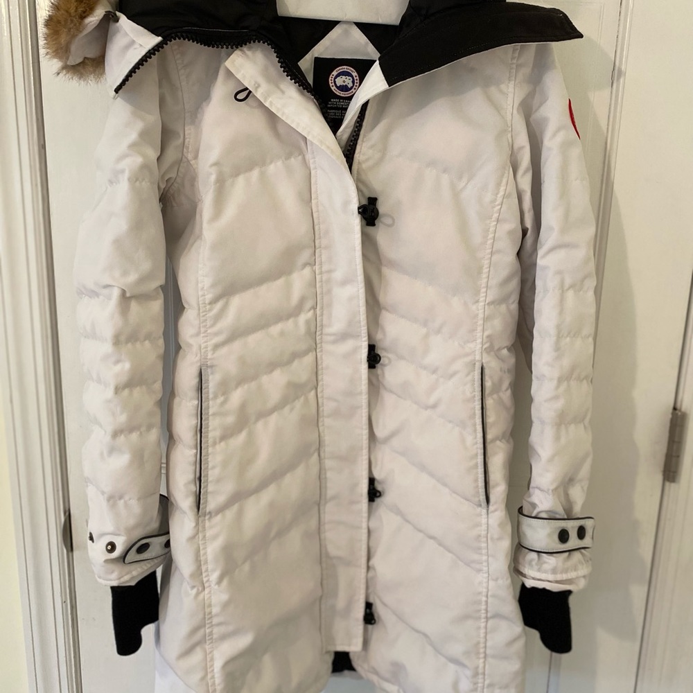 Canada Goose Coat sz small - white